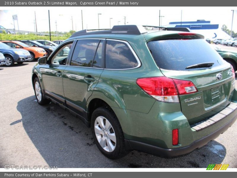 Cypress Green Pearl / Warm Ivory 2010 Subaru Outback 2.5i Limited Wagon
