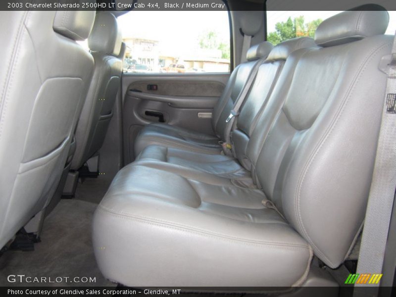 Black / Medium Gray 2003 Chevrolet Silverado 2500HD LT Crew Cab 4x4