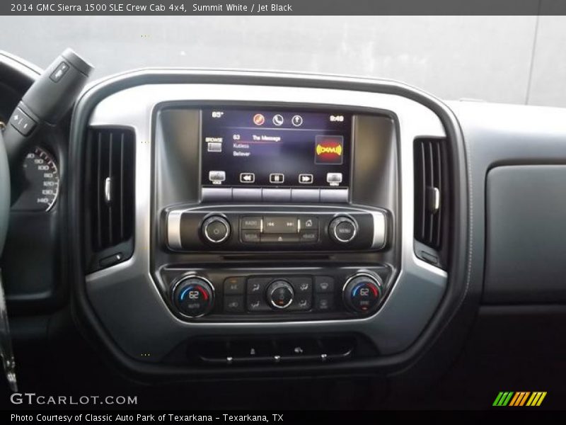 Summit White / Jet Black 2014 GMC Sierra 1500 SLE Crew Cab 4x4