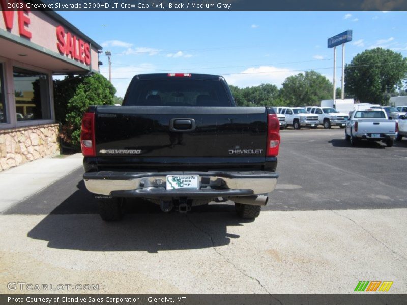Black / Medium Gray 2003 Chevrolet Silverado 2500HD LT Crew Cab 4x4