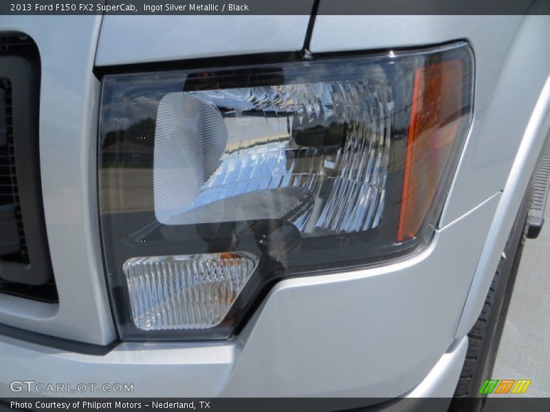 Ingot Silver Metallic / Black 2013 Ford F150 FX2 SuperCab