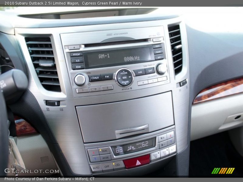 Cypress Green Pearl / Warm Ivory 2010 Subaru Outback 2.5i Limited Wagon