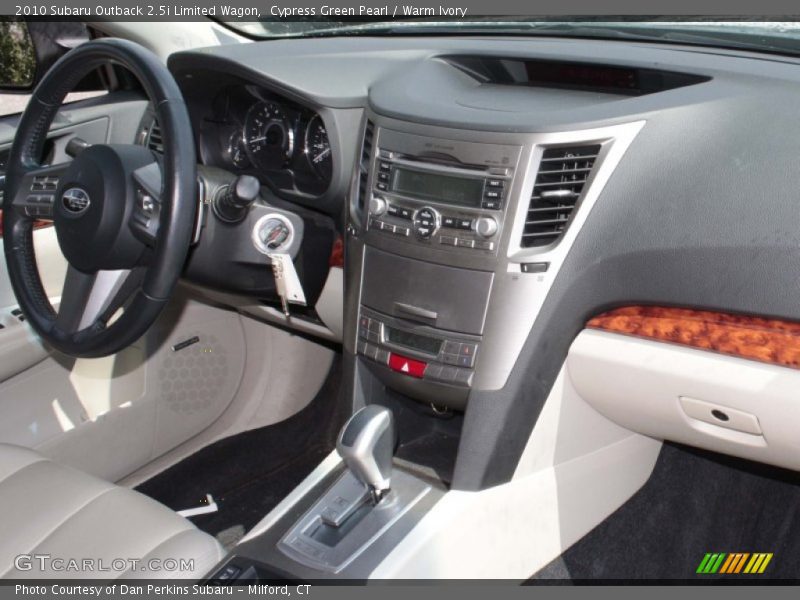Cypress Green Pearl / Warm Ivory 2010 Subaru Outback 2.5i Limited Wagon