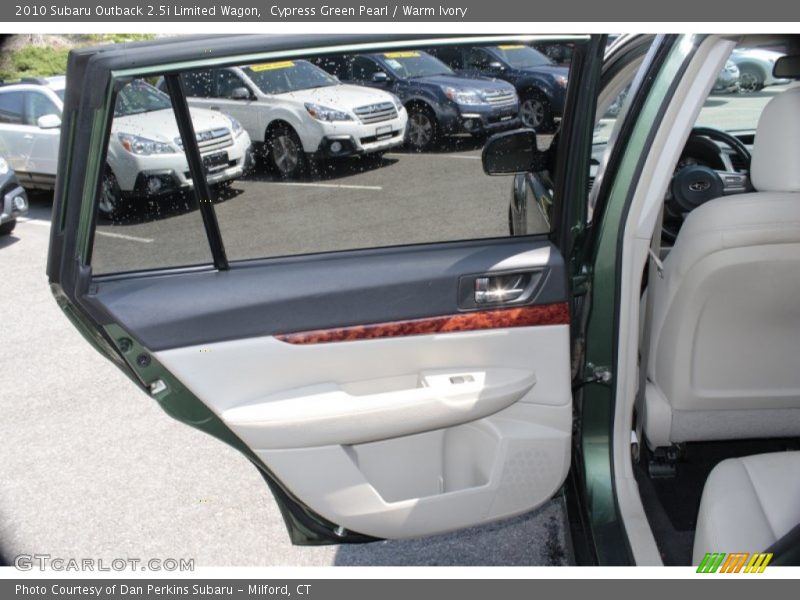 Cypress Green Pearl / Warm Ivory 2010 Subaru Outback 2.5i Limited Wagon