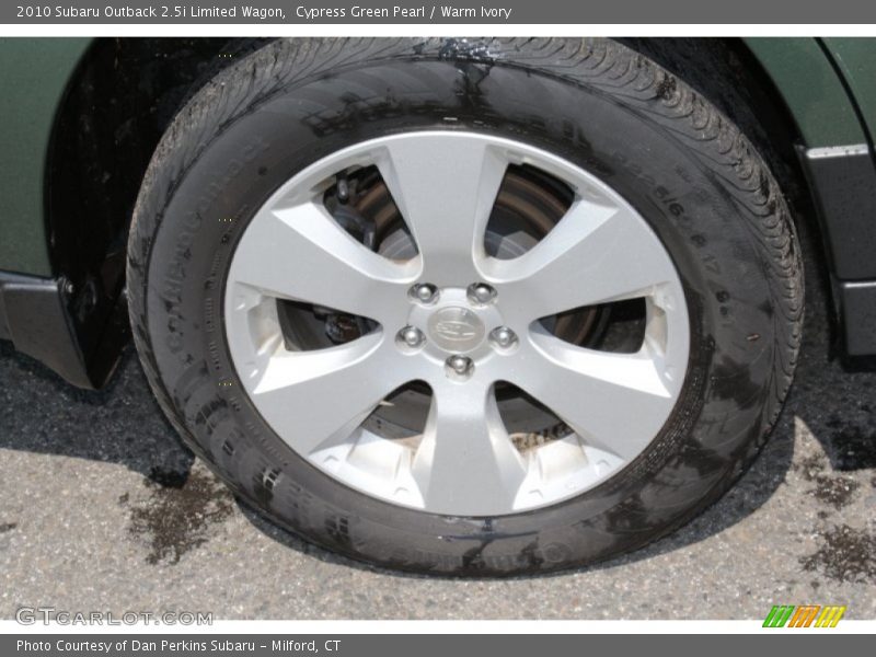 Cypress Green Pearl / Warm Ivory 2010 Subaru Outback 2.5i Limited Wagon