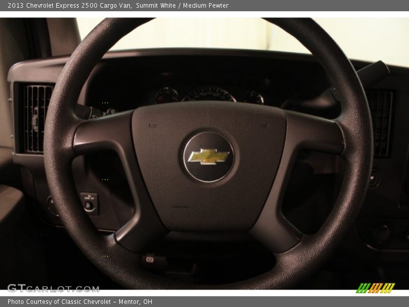Summit White / Medium Pewter 2013 Chevrolet Express 2500 Cargo Van