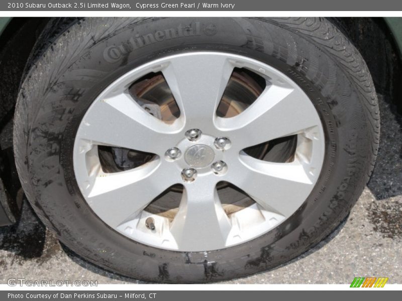 Cypress Green Pearl / Warm Ivory 2010 Subaru Outback 2.5i Limited Wagon