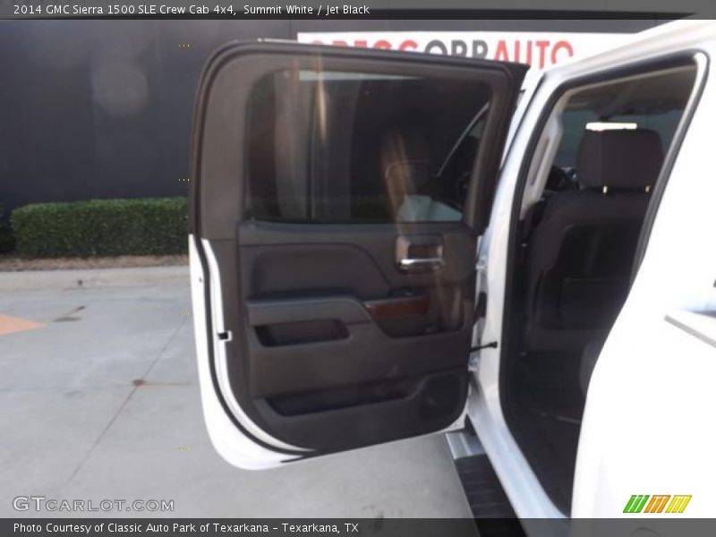 Summit White / Jet Black 2014 GMC Sierra 1500 SLE Crew Cab 4x4