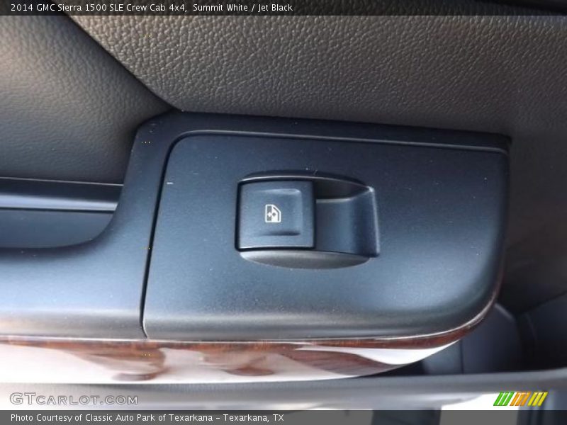Summit White / Jet Black 2014 GMC Sierra 1500 SLE Crew Cab 4x4