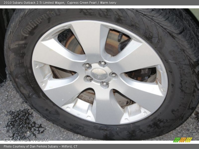 Cypress Green Pearl / Warm Ivory 2010 Subaru Outback 2.5i Limited Wagon
