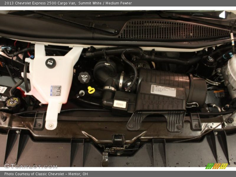Summit White / Medium Pewter 2013 Chevrolet Express 2500 Cargo Van