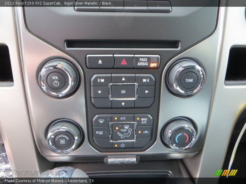 Controls of 2013 F150 FX2 SuperCab