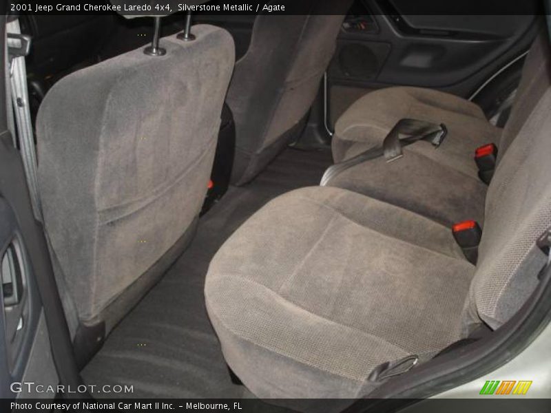 Silverstone Metallic / Agate 2001 Jeep Grand Cherokee Laredo 4x4