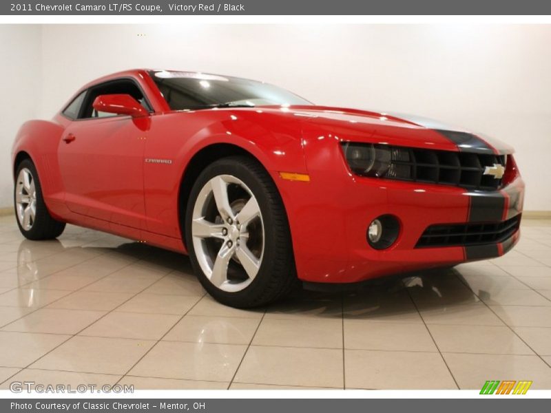 Victory Red / Black 2011 Chevrolet Camaro LT/RS Coupe