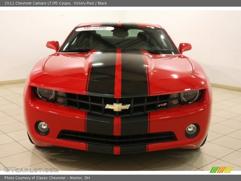 Victory Red / Black 2011 Chevrolet Camaro LT/RS Coupe