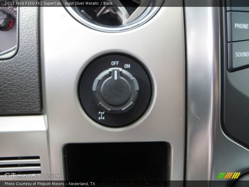 Controls of 2013 F150 FX2 SuperCab