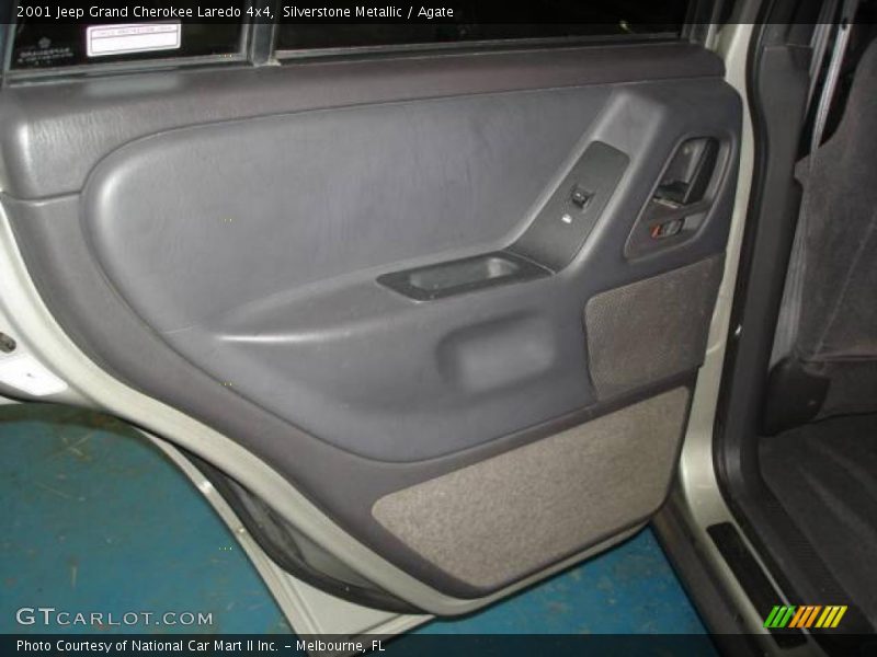 Silverstone Metallic / Agate 2001 Jeep Grand Cherokee Laredo 4x4