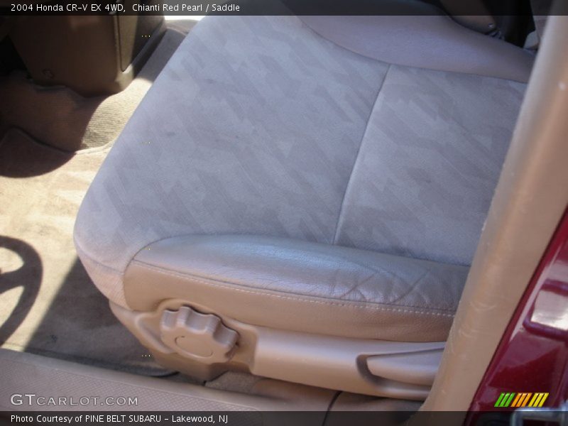 Chianti Red Pearl / Saddle 2004 Honda CR-V EX 4WD