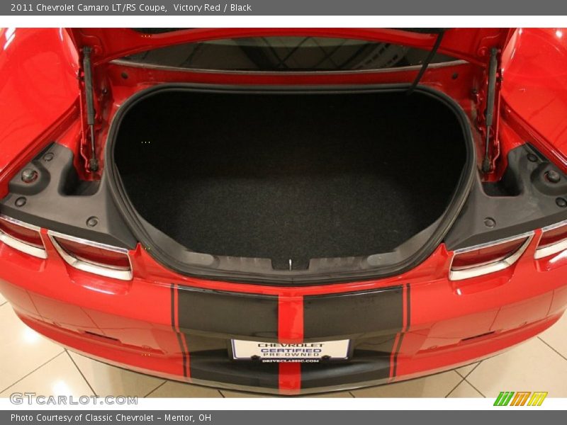 Victory Red / Black 2011 Chevrolet Camaro LT/RS Coupe