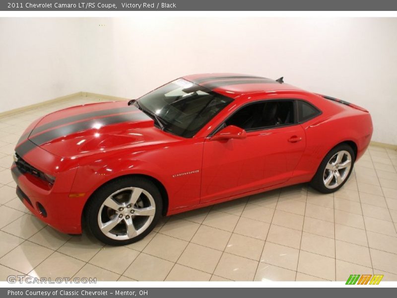 Victory Red / Black 2011 Chevrolet Camaro LT/RS Coupe