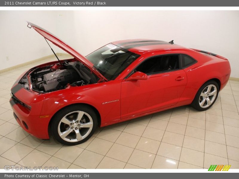 Victory Red / Black 2011 Chevrolet Camaro LT/RS Coupe