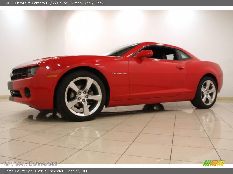 Victory Red / Black 2011 Chevrolet Camaro LT/RS Coupe