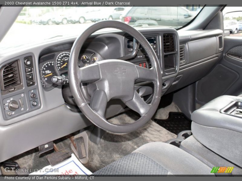Arrival Blue / Dark Charcoal 2003 Chevrolet Avalanche 1500 Z71 4x4