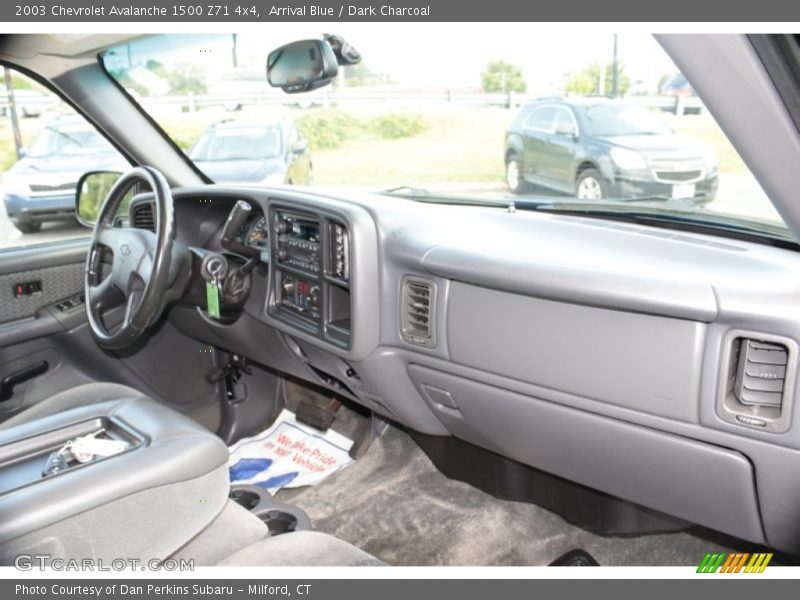 Arrival Blue / Dark Charcoal 2003 Chevrolet Avalanche 1500 Z71 4x4