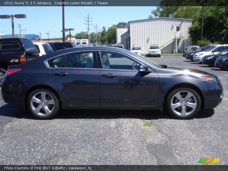 Graphite Luster Metallic / Taupe 2012 Acura TL 3.5 Advance
