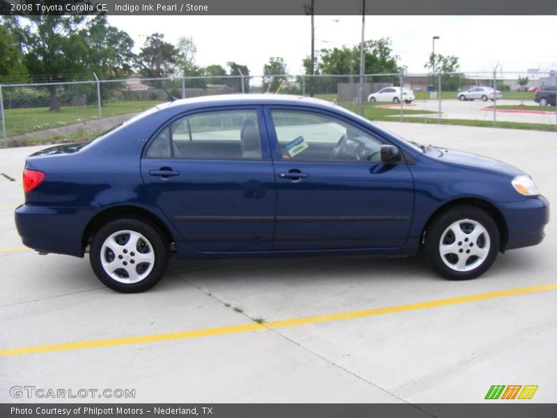 Indigo Ink Pearl / Stone 2008 Toyota Corolla CE