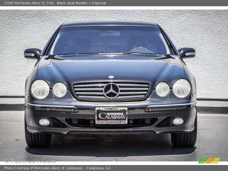 Black Opal Metallic / Charcoal 2000 Mercedes-Benz CL 500