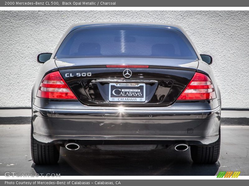 Black Opal Metallic / Charcoal 2000 Mercedes-Benz CL 500
