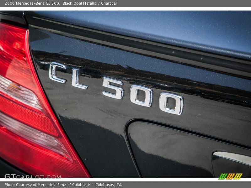 Black Opal Metallic / Charcoal 2000 Mercedes-Benz CL 500