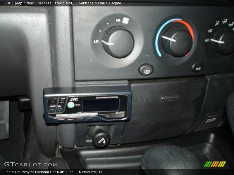 Silverstone Metallic / Agate 2001 Jeep Grand Cherokee Laredo 4x4