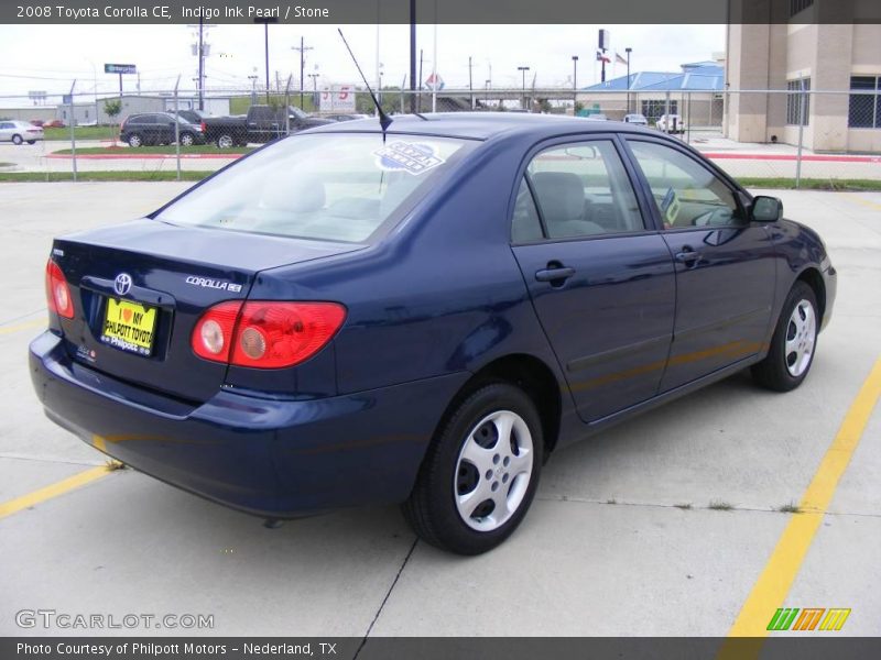 Indigo Ink Pearl / Stone 2008 Toyota Corolla CE