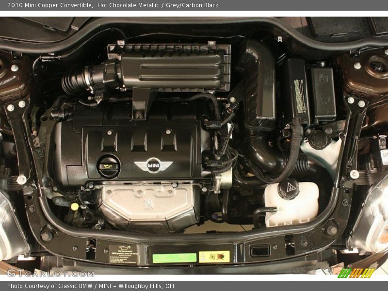 Hot Chocolate Metallic / Grey/Carbon Black 2010 Mini Cooper Convertible