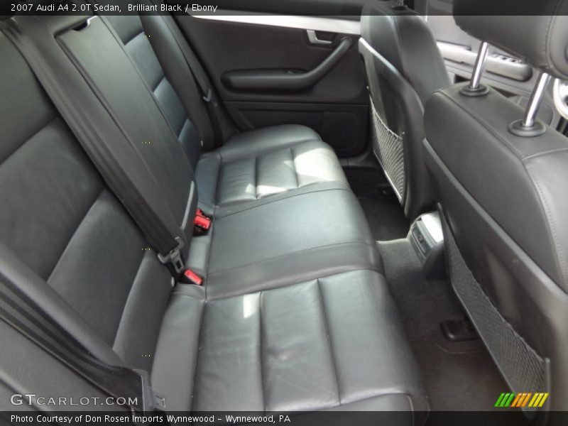 Brilliant Black / Ebony 2007 Audi A4 2.0T Sedan