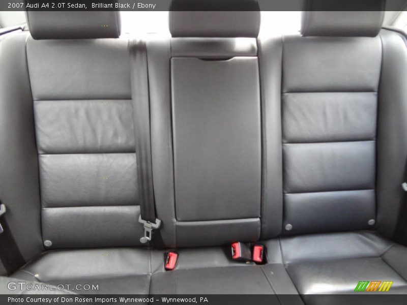 Brilliant Black / Ebony 2007 Audi A4 2.0T Sedan