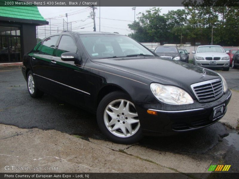 Black / Charcoal 2003 Mercedes-Benz S 430 Sedan