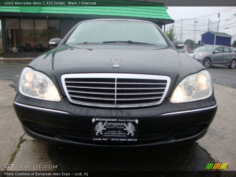 Black / Charcoal 2003 Mercedes-Benz S 430 Sedan