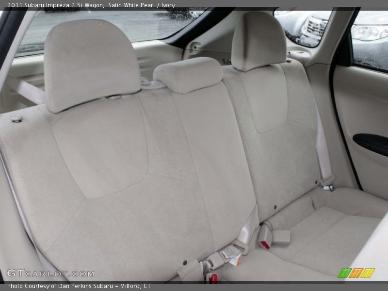 Satin White Pearl / Ivory 2011 Subaru Impreza 2.5i Wagon