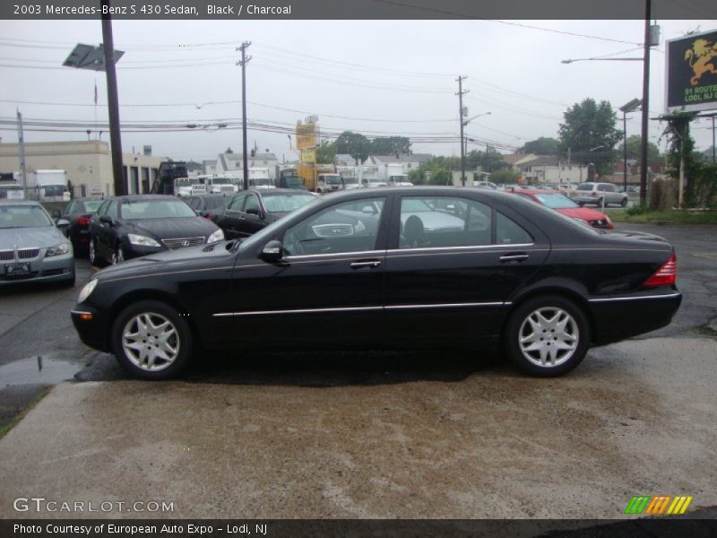 Black / Charcoal 2003 Mercedes-Benz S 430 Sedan