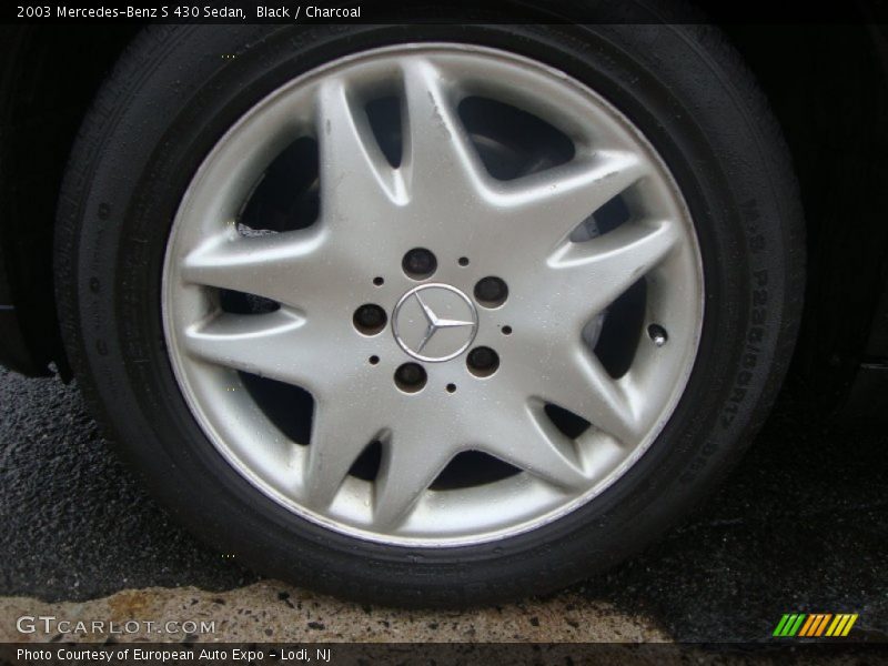 Black / Charcoal 2003 Mercedes-Benz S 430 Sedan