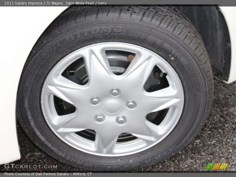 Satin White Pearl / Ivory 2011 Subaru Impreza 2.5i Wagon