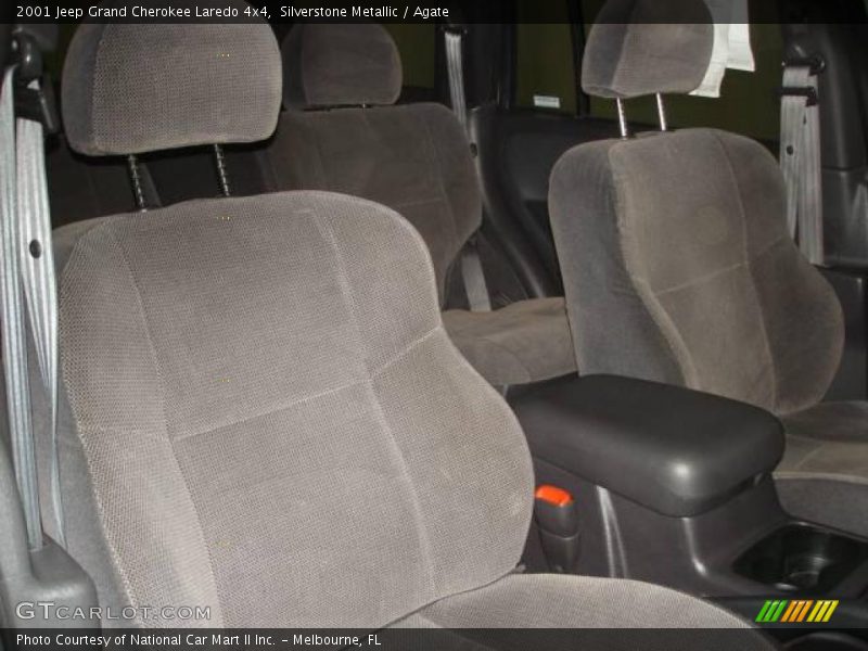 Silverstone Metallic / Agate 2001 Jeep Grand Cherokee Laredo 4x4