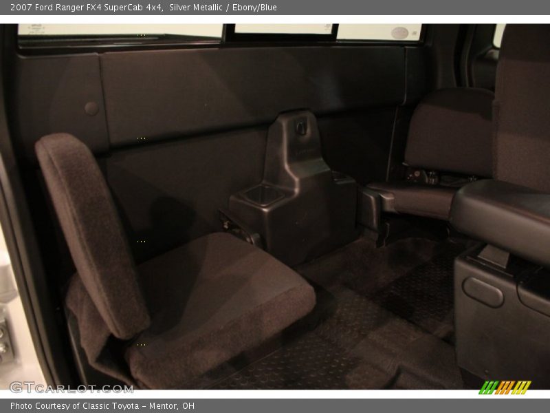 Silver Metallic / Ebony/Blue 2007 Ford Ranger FX4 SuperCab 4x4