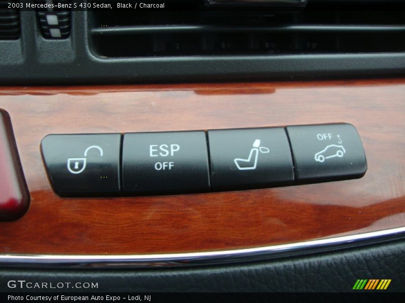 Black / Charcoal 2003 Mercedes-Benz S 430 Sedan