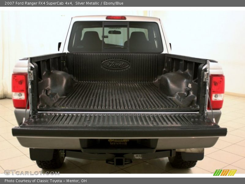 Silver Metallic / Ebony/Blue 2007 Ford Ranger FX4 SuperCab 4x4