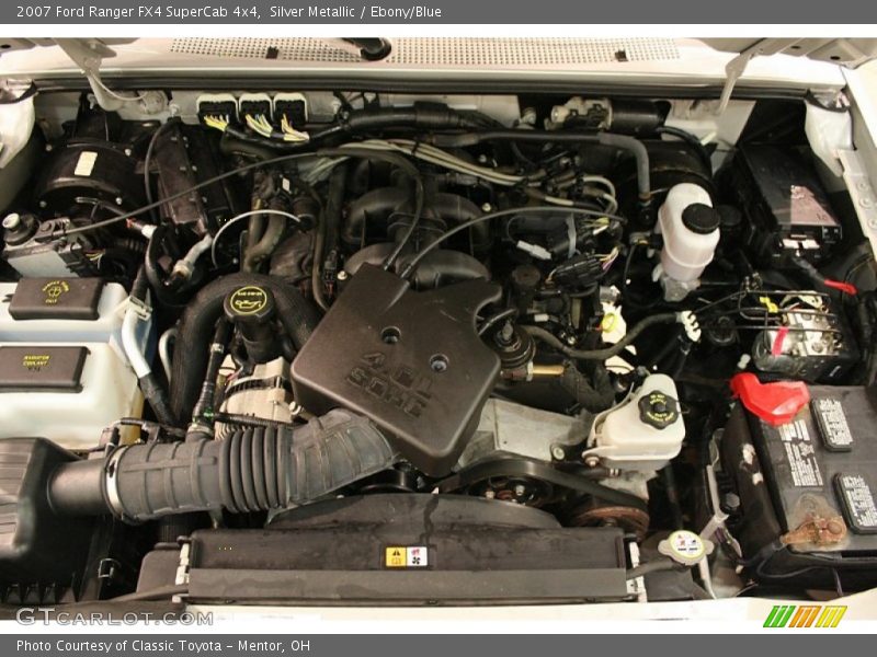  2007 Ranger FX4 SuperCab 4x4 Engine - 4.0 Liter SOHC 12 Valve V6