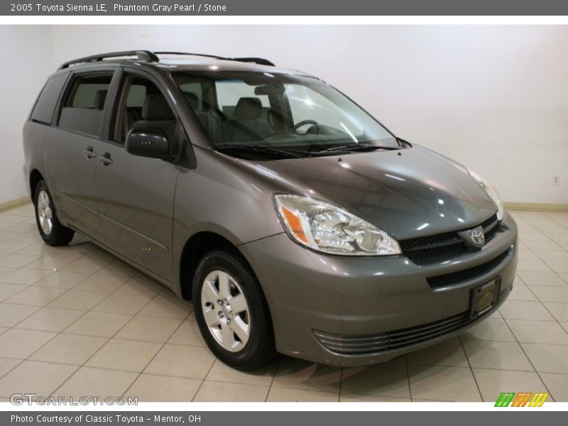 Phantom Gray Pearl / Stone 2005 Toyota Sienna LE